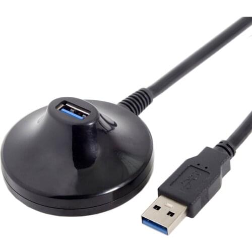 80CM USB 3.0 type-A male to Female Wireless WIFI adapter USB Extension Dock station Cradle base stand docking cable 0.8M
