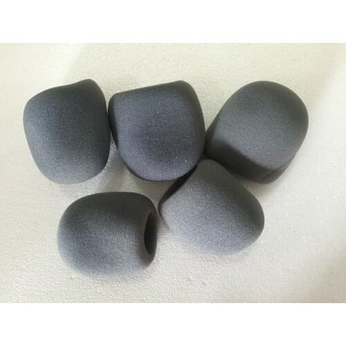 FREE Shipping 5pcs/LOT GREY Microphone Grill Foam Cover Mic Shield windscreen Holder Highquality