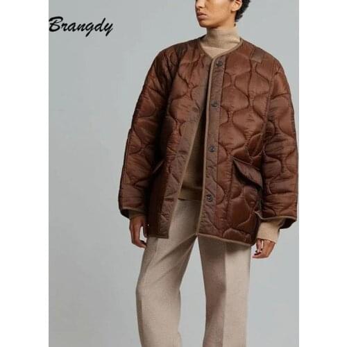Женские куртки оверсайз Brangdy China At AliExpress