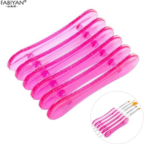 Nail Art Makeup Brush Pen Holder Dispalyer Stand Rest Acrylic UV Gel Design Manicure Tools Professional Wholesale