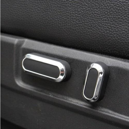 DoColors Car-Styling seat adjustment button cover modified trim decoration case For MITSUBISHI Outlander ASX 2013-2018