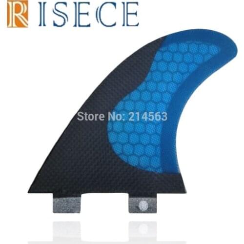 Hot sale M size G5 half carbon fiber surfboard fin