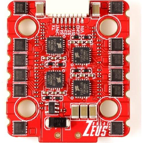 HGLRC Zeus 30A 4in1 3-6S 20x20mm BLheli_32 Brushless ESC DSHOT1200 for FPV Stack FPV Racing Freestyle Drones Replacement Parts