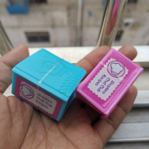 1/2pcs Mini Openable Chef Case Accessory for Doll Chef Club Recipes Original New Loose Toy Gift For Boy Girls Children