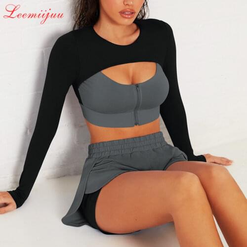 LEEMIIJUU NEW Multicolor Sports Suits Women Seamless Yoga Sets Running Fitness Gym Pants High Waist Leggings High Elasticity Bra