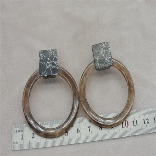 Alloy New Earings Earing Direct Selling Fashion Street Shooting, European And American Exaggerated Pearl Earrings Ta80