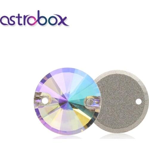 Sew on rhinestone Hotfix glass Crystal decoration applique for clothing Crystal Stone dress diy Rivoli strass Shinin hotfix 5pcs