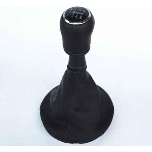 5 / 6 Speed Car Gear Shift Collars Knob Lever Stick Gaiter Boot Replacement for Volkswagen VW Transport T5 T5.1 Gp T6 2003-2015