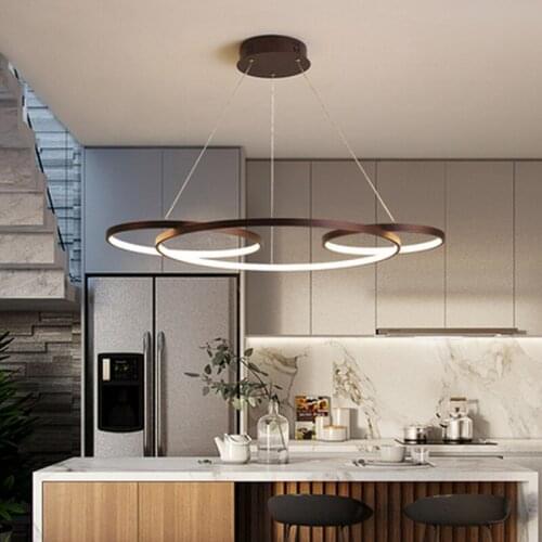 Modern led Pendant Lights For Dining Room Living Room Kitchen Room Hanging Pendant Lamp Fixtures 110V 220V