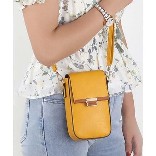 Multi Color Phone Bag For Women Fashion Lady Small Mini Shoulder Bag New Large Capacity Female Pu Wallet Purse Crossbody Bag