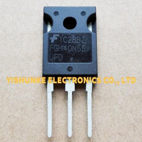 10PCS FGH40N65UFD FGH40N65 TO-247 IGBT TRANSISTOR 40A 650V