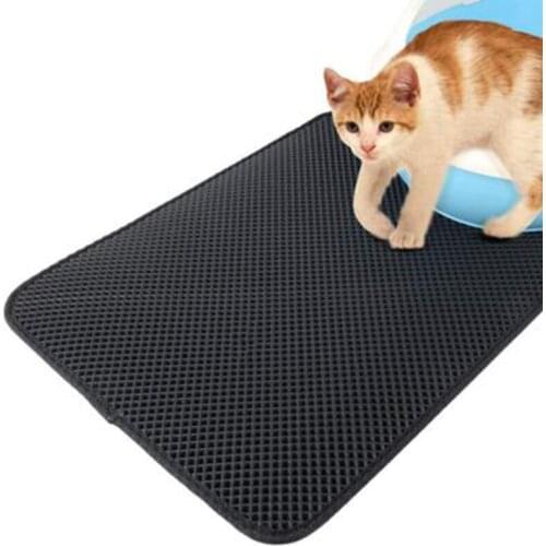 Waterproof Honeycomb Filter Mat Protection Carpert EVA Foam Garbage PAD Foldable Little Mat Suitable for Cats to Enjoy Itself