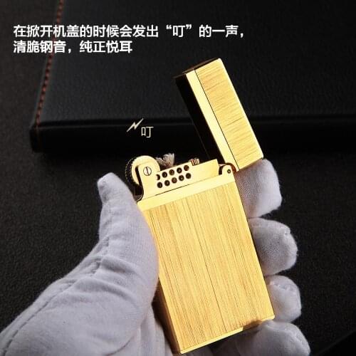 French CHIEF Lang sound lighter jangs, kerosene pure copper metal ultra thin