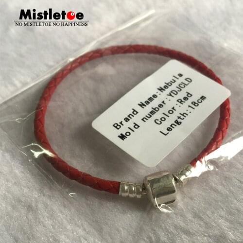 Authentic 925 Sterling Silver Original Natural Leather Bracelet Women Fit Eurpeon Jewelry