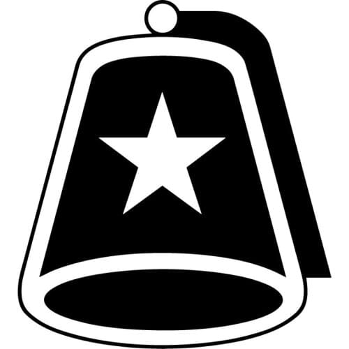 15X16.7CM Creative Star Bell Fashion Car Tail Door Decoration Vinyl Sticker Decal