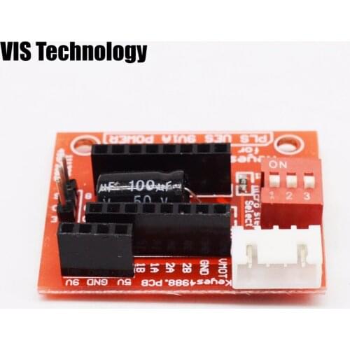 4pcs 3D Printer A4988 DRV8825 Stepper Motor Drive Control panel Expansion Board