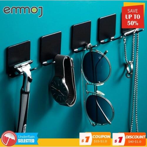 5Pcs Punch Free Holder Kitchen Storage Hook Wall Men Shaving Shaver Shelf Bathroom Wall Accessories Clothes Hook Towel Hook
