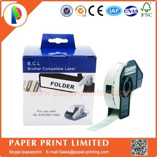 8 Roll Compatible DK-11204 Label 17mm*54mm Compatible for Brother Label Printer All Come With Plastic Holder 400Pcs/Roll
