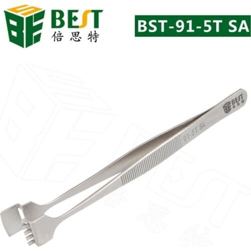 Free Shipping Wafer Tweezers Stainless Steel Tweezers Delicated Chip Wafer Tweezers