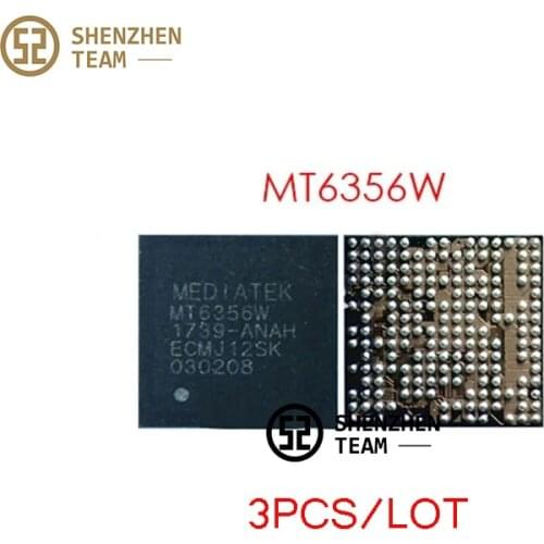 SZteam 3PCS/LOT PMIC MT6356W 6356W MT6356 Power Supply IC For OPPO A73 A79 A83 MEIZU PRO7 Integrated Circuits Replacement Parts