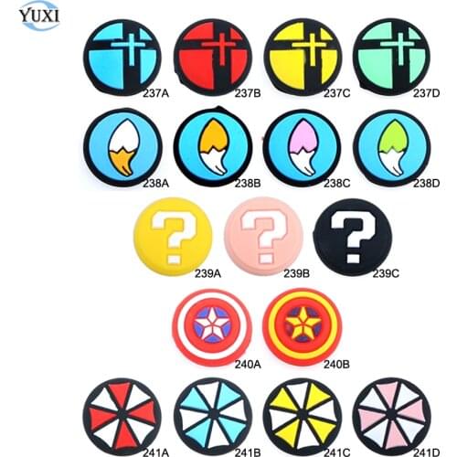 YuXi 2pcs For Nintend Switch Lite Joy-Con Controller Gamepad Thumbstick Case For NS Joycon Thumb Grip Cap Joystick Cover