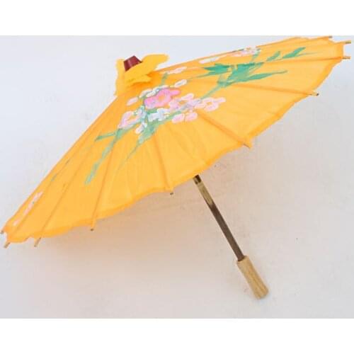 [ Fly Eagle ]Japanese Chinese Umbrella Parasol 22in L-Yellow
