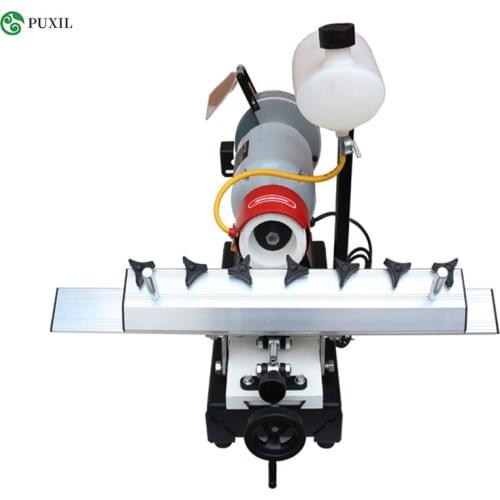 Household Small Desktop Woodworking Planer Electric Knife Drill Round Tube Milling Machine Multi-function Grinder JBG-1520