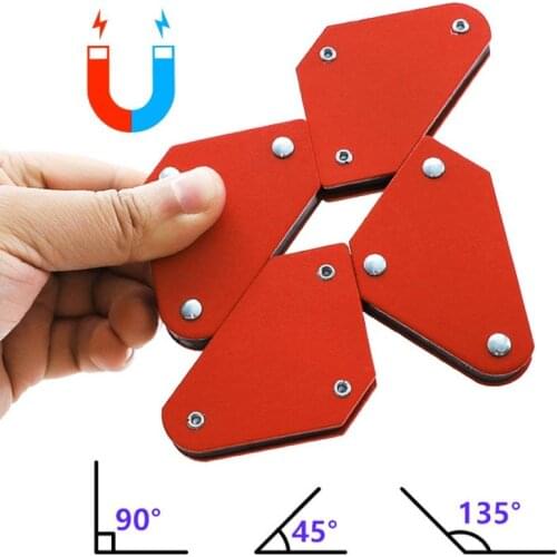 45-135 Degrees Magnetic Welding Angle Holder Triangle Positioner Fixing Tool