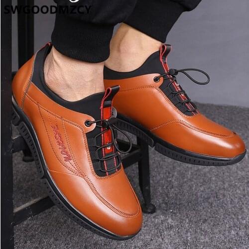 Elevator Shoes For Men Designer Shoes Men High Quality Casual Leather Shoes Men Fashion Chaussures Homme Luxe Sneakers Homens