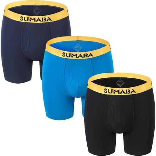 Mens Panties Lingerie Sexy Boxer-Shorts Men Underwear Erotic Mens Underwear Brand Set Multicolor Combination 3Pcs/Lot