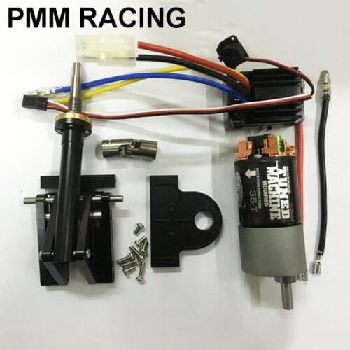 Dumper Truck Metal Lead Screw Clutch Lift Set Motor And ESC For 1/14 Tamiya RC Car Truck Scania R620 Man TGX Actros Volvo FH16