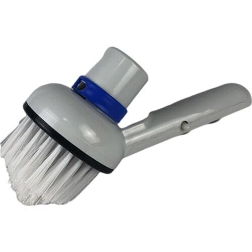 Vacuum Brush Head Suction Nylon Brushes for Swimming Pools Pond Spa Walls Floors Cleaning Scrubber Brush Cleaner
