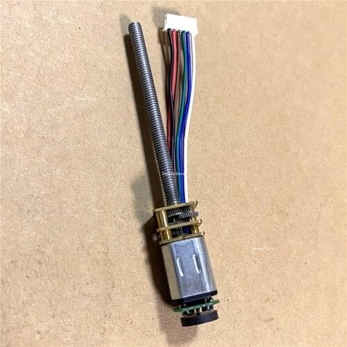 Threaded Shaft Encoder DC Gear Motor 3V 6V 12V 15~1000rpm speed DIY Model N20 M4 55mm Small Electric Machine Motor
