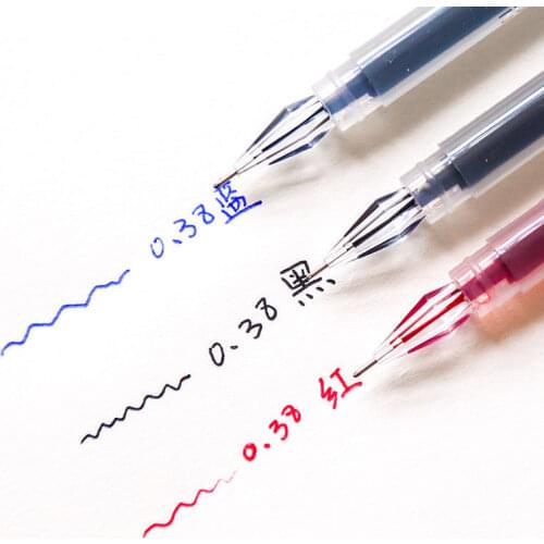 High-value Diamond Head Gel Pen Black 0.5mm Crystal Head Carbon Pen Black Pen Student Exam Signature Pen