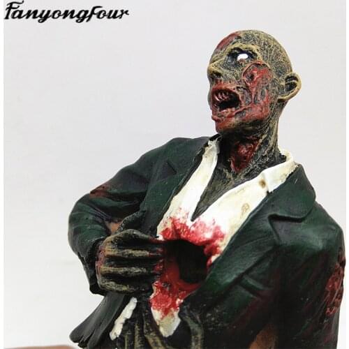 Zombie Silicone Mold Fondant Cake Mold Resin Gypsum Chocolate Candle Candy Mold Free Shipping