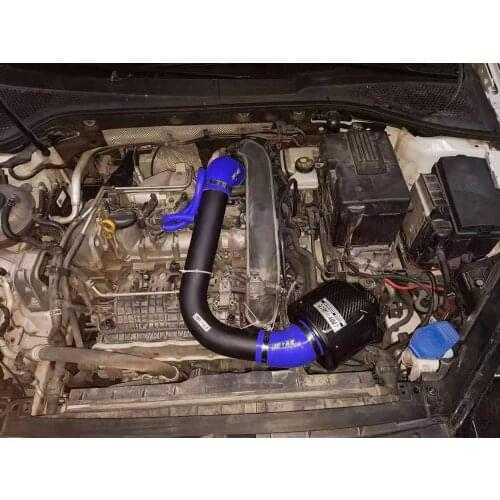 EDDY Intake System Air Intake Pipe & Carbon Fiber Air Filter for Volkswagen jetta 1.4T 2016 Car Engine Parts