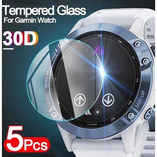 Watch Screen Protector For Garmin venu fenix 5 6 S X Vivoactive 3 4 Forerunner 45 225 235 245 645 735 745 935 945 Tempered Glass