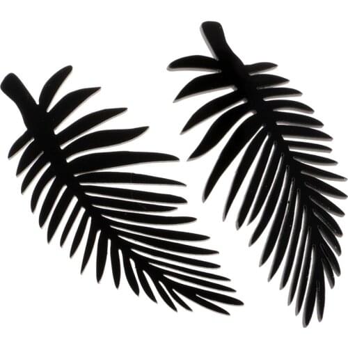 Women Fresh Nightclub Style Leaf Stud Earrings Fashion Trendy Jewelry