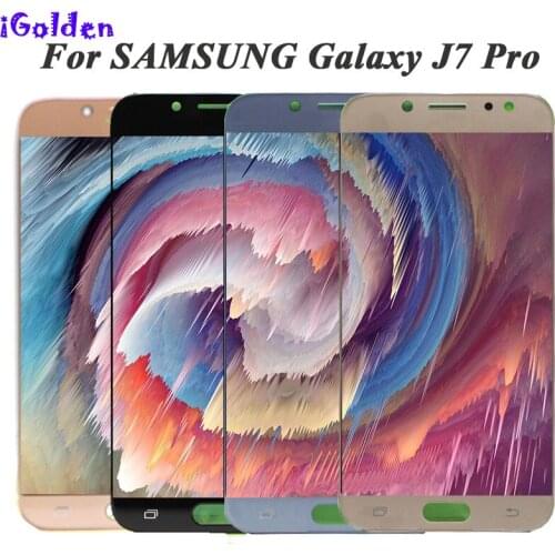 Super AMOLED For Samsung Galaxy J730 J7 Pro 2017 LCD Display+Touch Screen Digitizer Assembly Replacement For SAMSUNG J730F LCD