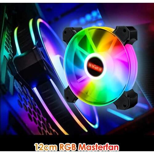120mm Addressable GPU Computer Water Cooling System Waterblock RGB PC Case PC Computer Water Cooling Accessories