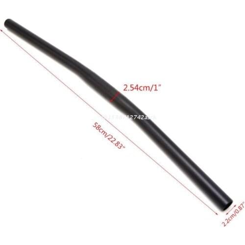 25.4mm Aluminum Alloy Handlebar Straight Bike MTB Bicycle Riser Flat Handle Bar Dropship