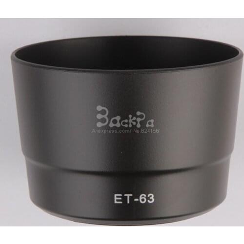 Camera Lens Hood 58mm ET-63 Bayonet Mount Fits for with EF-S 55-250mm f/4-5.6 IS STM Lens