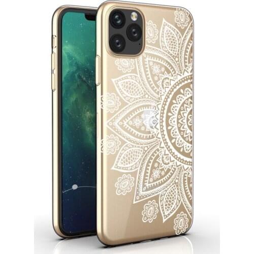 Painted Clear Case For iPhone 12 Mini 11 Pro Max XS XR X Soft TPU Silicone For iPhone 5 6 6S 7 8 SE 2020 Back Cover Phone Shell