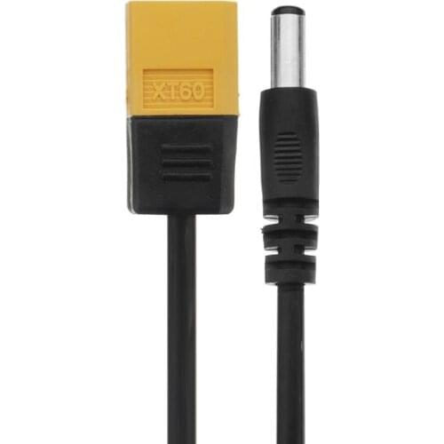 D0AC XT60 Male Bullet Connector To Male DC DC5525 Power Cable 5.5x2.5mm Adaptor For TS100 Electronic Soldering Iron