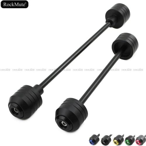 For BMW S1000RR 2015 2016 2017 Motorcycle POM Front Rear Axle Fork Wheel Sliders Cap Pad Falling Protector