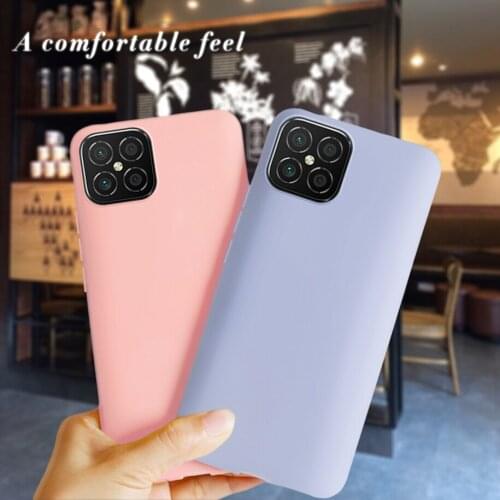 For Huawei Nova 8 SE Case Liquid Silicone Shockproof Bumper on Nova8 SE Soft Phone Case For Huawei Nova 8 SE JSC-AN00 Cover Capa