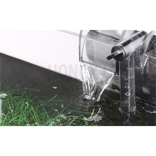 HONGYI 1piece 3.5W 4.2W 220-240V XP-U1 XP-U3 external filter ultra-quiet waterfall 3 in 1 hang on fish tank filter witn UV light