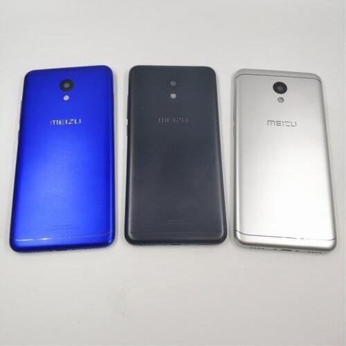 For Meizu M6 M6 Mini M711H M711Q Metal Battery Back Cover Replacement Parts Case+Buttons Camera Lens+Side Buttons