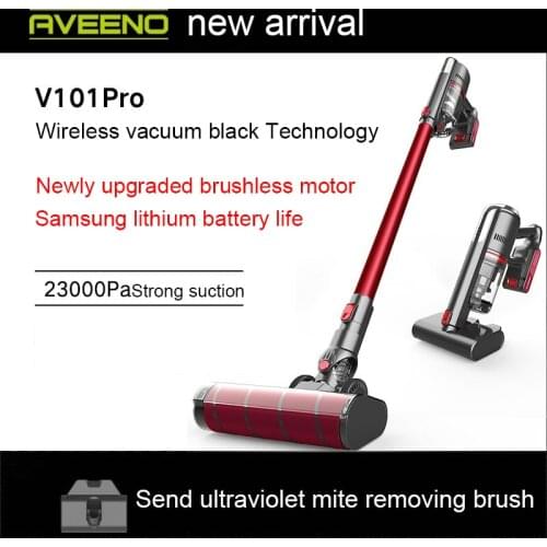German Aveeno wireless vacuum cleaner household powerful high power hand-held charging cordless pet suction and towing integrate