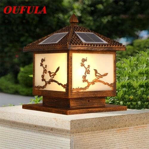 WPD Solar Outdoor Wall Lamps Waterproof Contemporary Balcony Decorative For Courtyard Corridor Villa Duplex